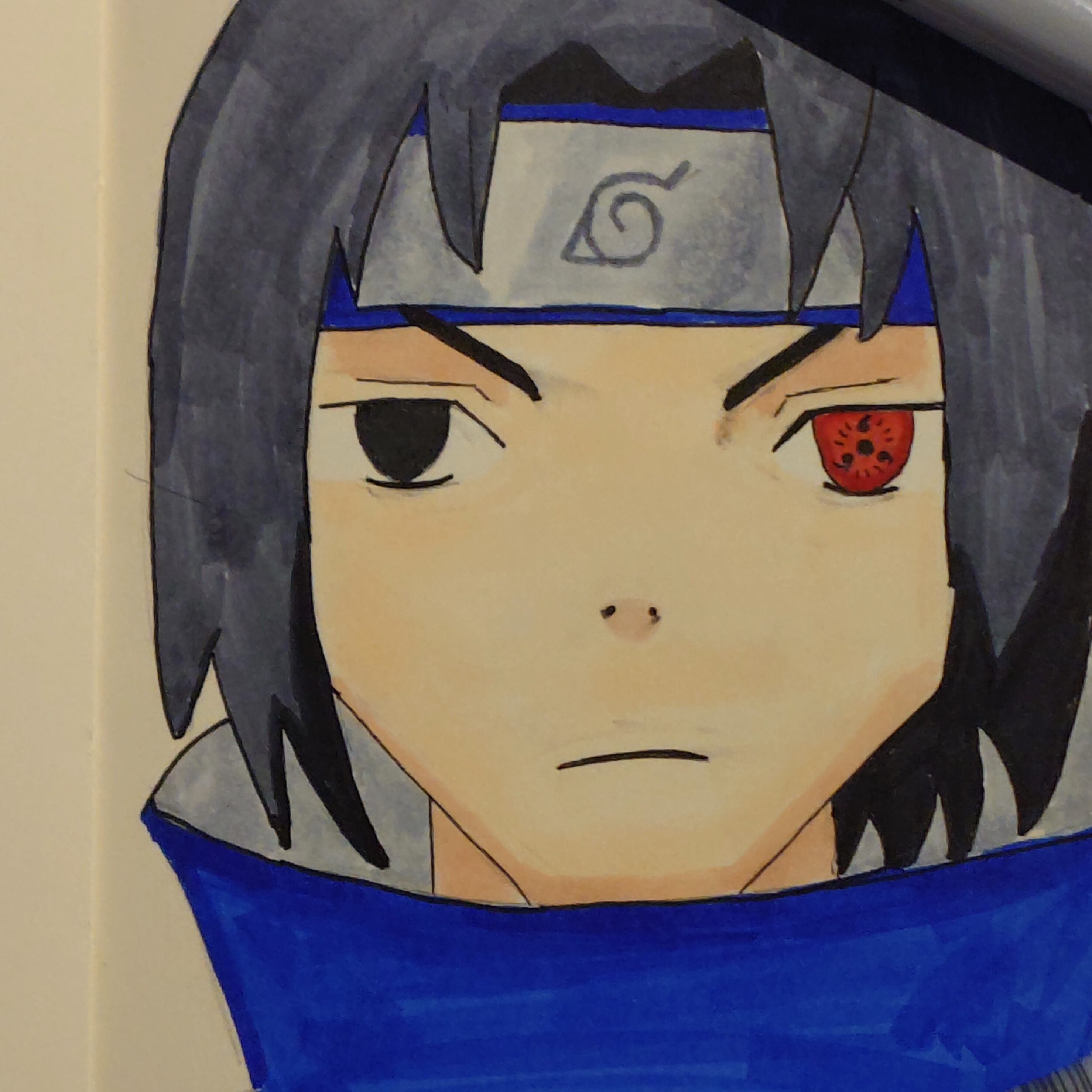 Zeichnung von Sasuke